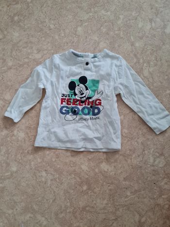 Tee shirt mickey
