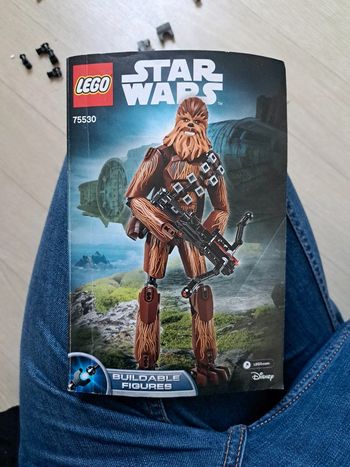 Chewbacca star wars incomplet.