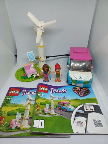 Lego friends 41443 la voiture électrique d'olivia