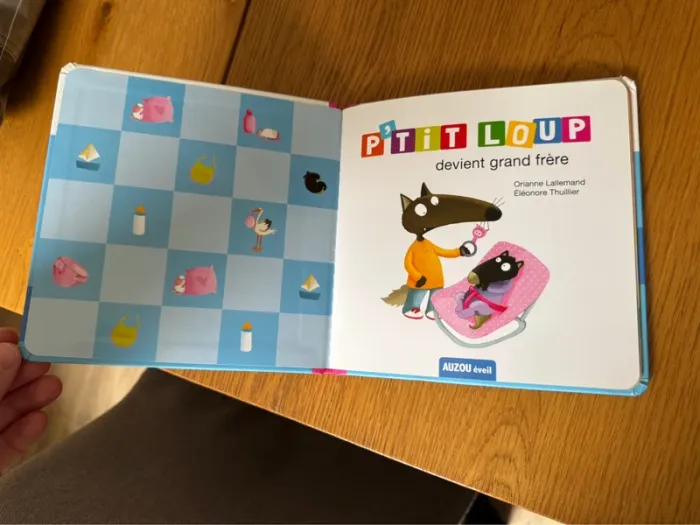 9782733896020 Livre P’tit Loup devient grand frère état neuf enfant - photo numéro 3