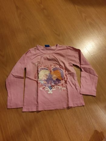 tee shirt reine des neiges Disney 4 à 5 ans