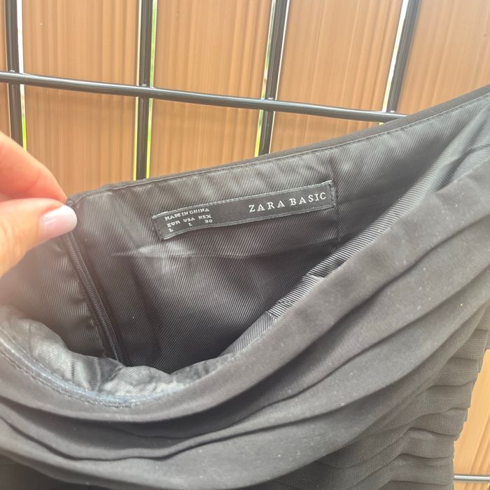 Robe bustier noire taille L Zara - photo numéro 5