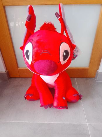 Grande peluche Leroy parlante -50 cm - Rouge - Disney Stitch