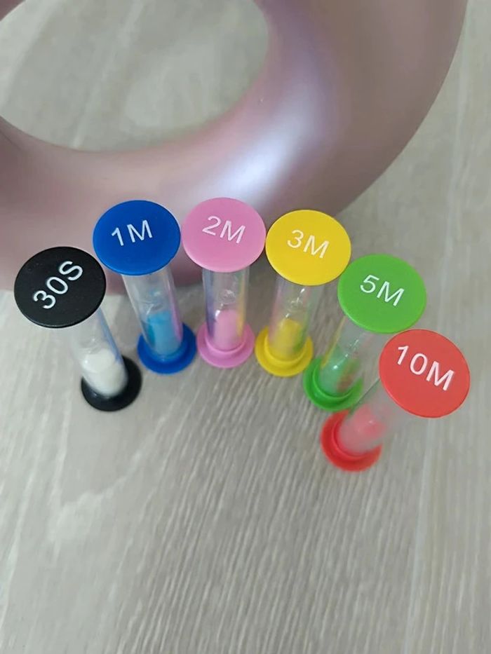 Lot de 6 Sabliers - photo numéro 4