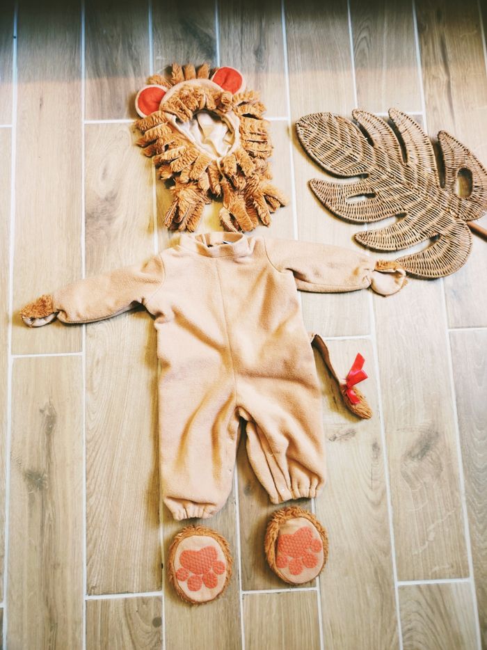 🦁 Déguisement/costume combinaison de Lion pour bébé 24mois