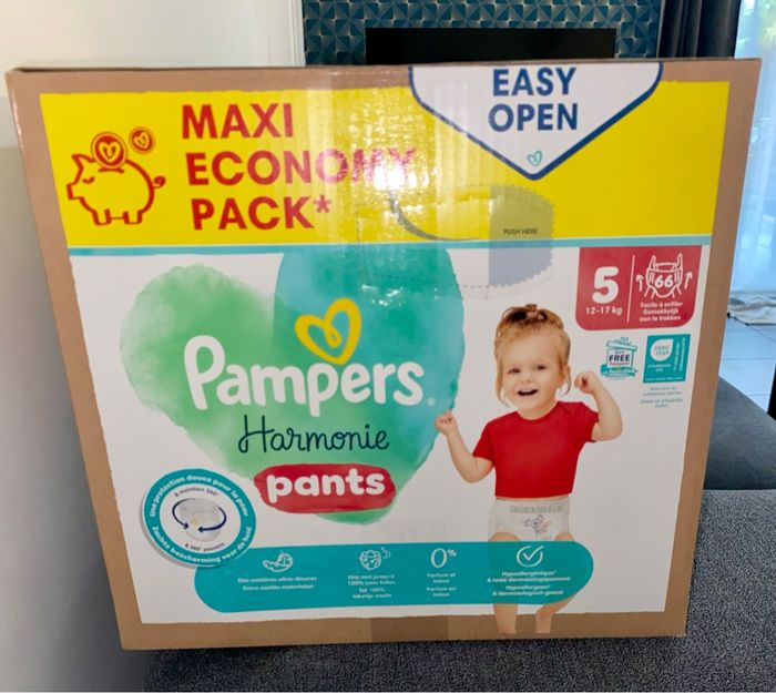 couches pampers taille 5