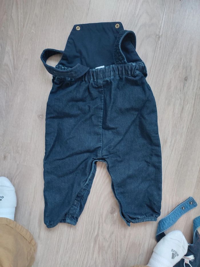 Salopette en jean petit bateau - photo numéro 2