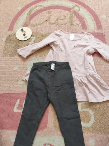 Ensemble robe + legging