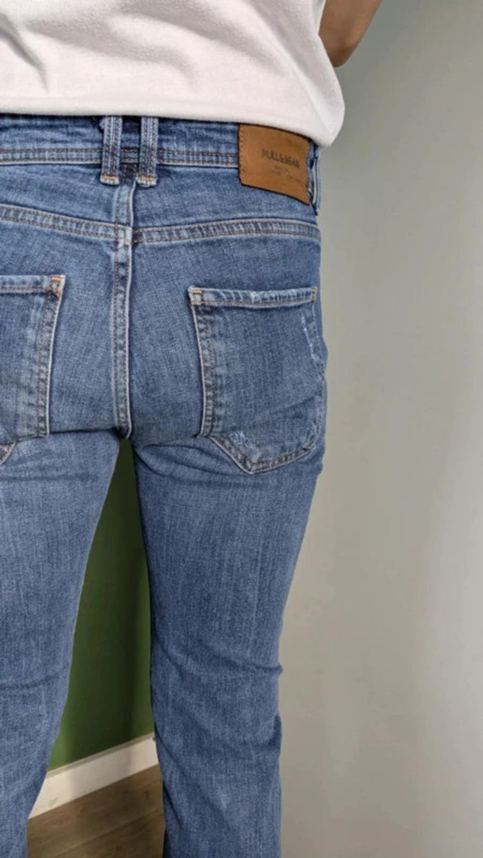 Pull & Bear - Jean troué - photo numéro 2