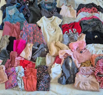 Lot 55 articles 18 mois 80 cm