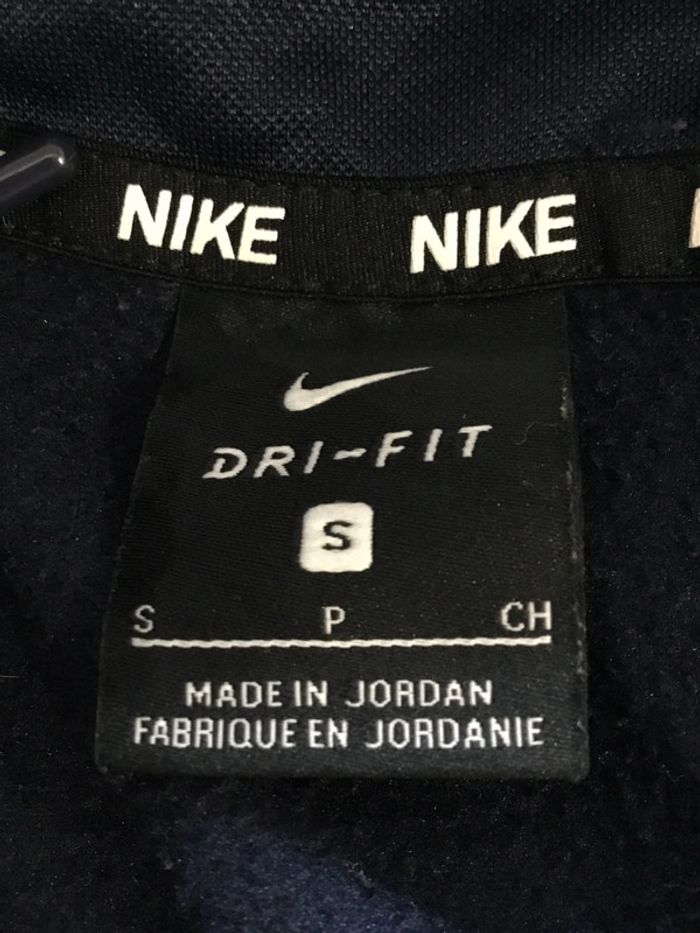Sweat à capuche pour femme Nike Dri Fit bleu marine taille S 116 - photo numéro 12