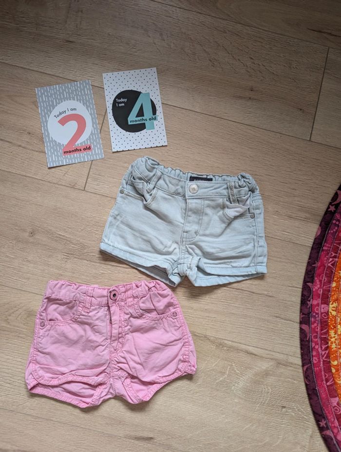 Lot 2 shorts in extenso 2 ans