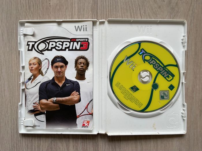 Jeu pour Nintendo Wii, Topspin 3, en français. - photo numéro 2