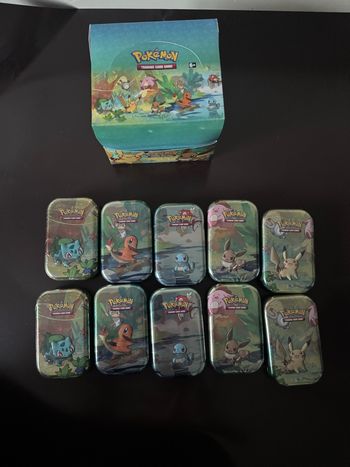 Display mini tins Amis de kanto