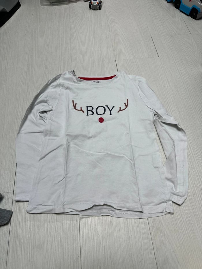 T-shirt blanc, Kiabi, six ans
