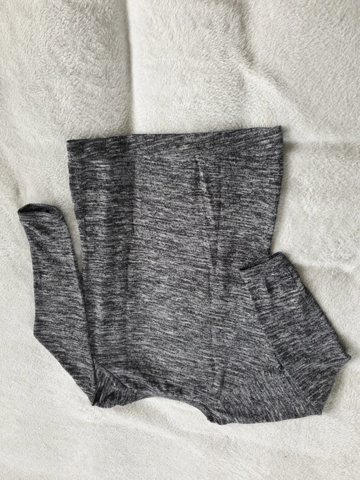 T-shirt manches 3/4 fille gris XS - photo numéro 6