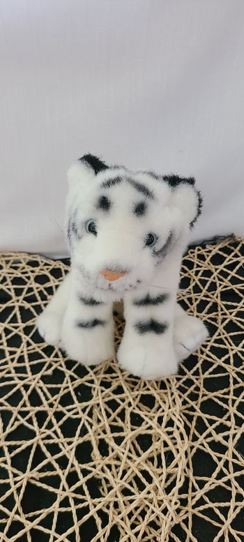 doudou tigre blanc wwf
