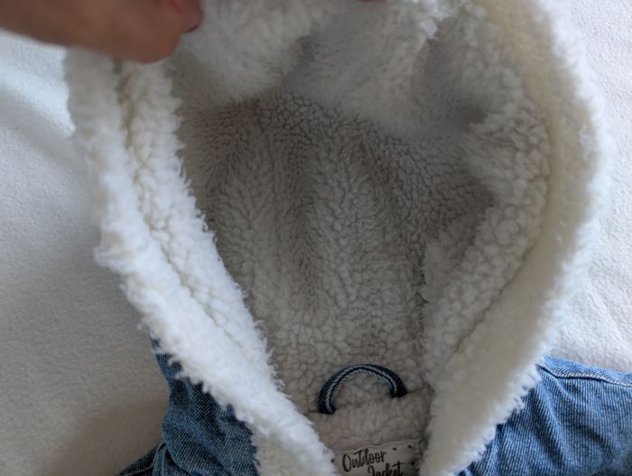 Veste en jean mouton - 5A - Vertbaudet - photo numéro 6