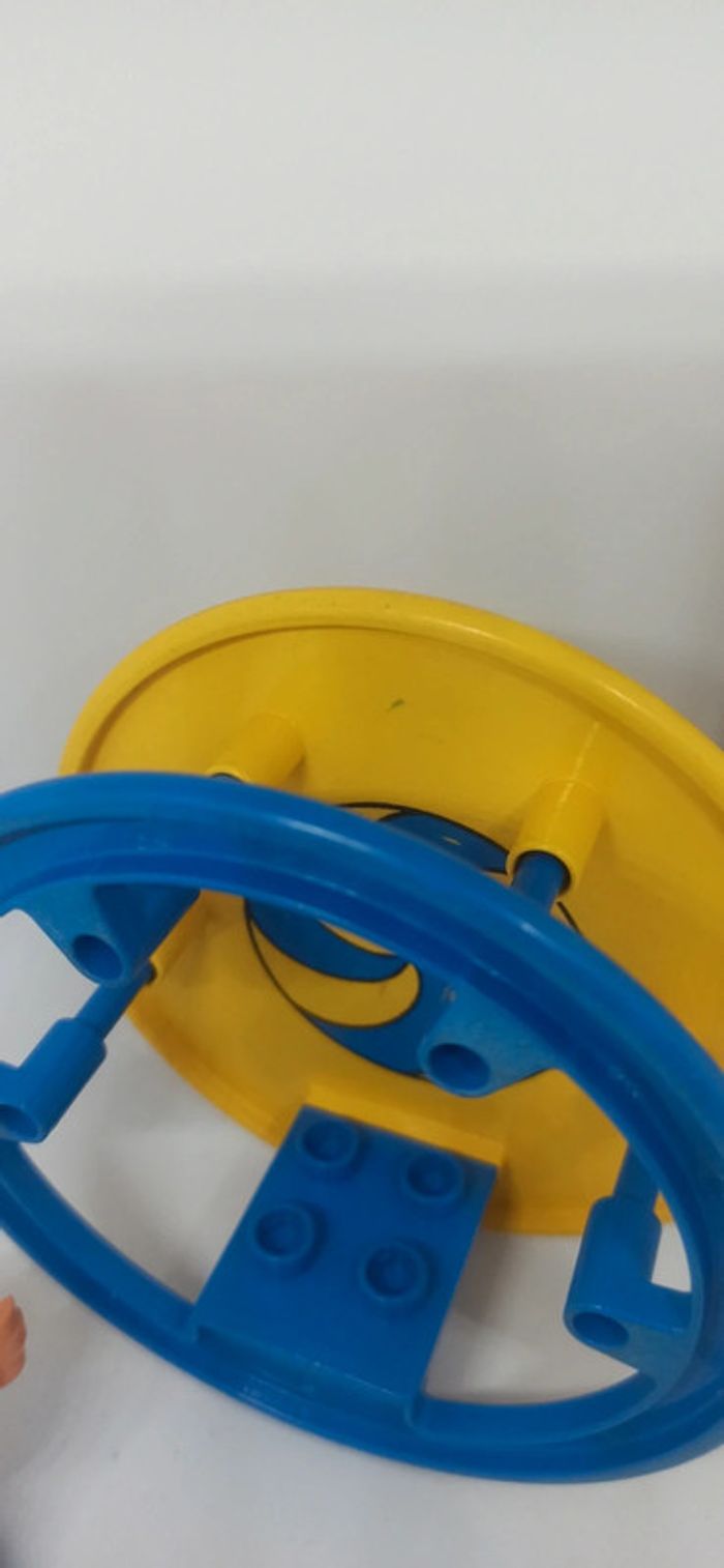 Roue vintage avec clown lego duplo - photo numéro 5
