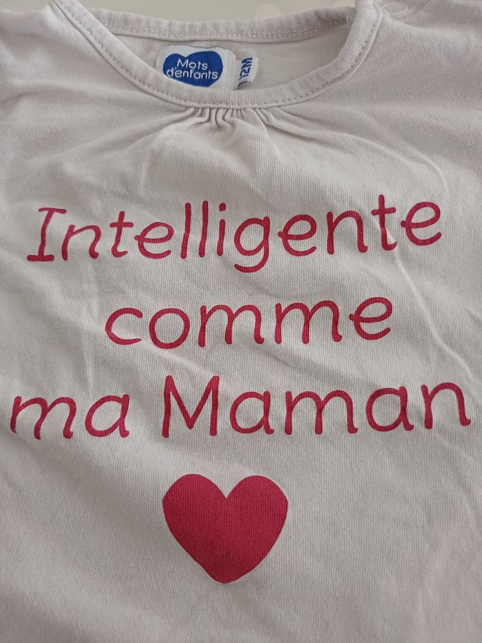 Tee-shirt taille 12 mois - photo numéro 2