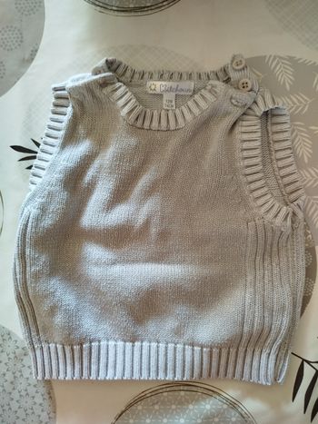 Petit tricot sans manche
