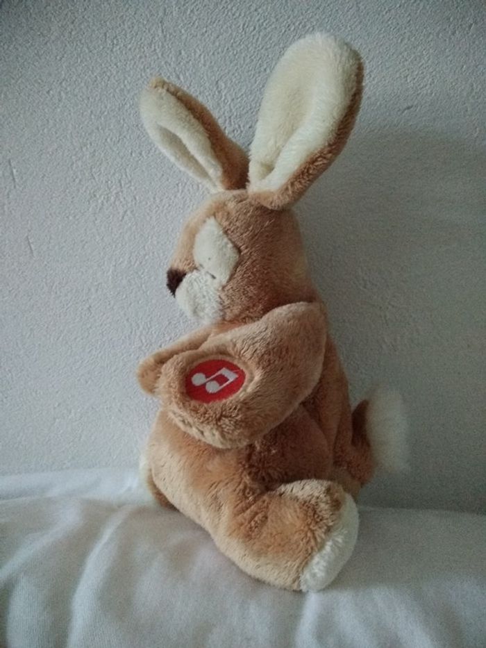 peluche lapin ronfleur - photo numéro 2