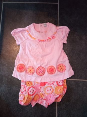 Combinaison Fille été 3 mois