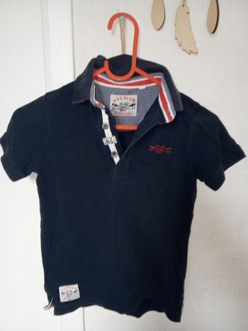 Polo garçon 5 ans couleur marine 