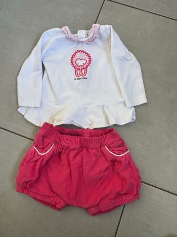 Ensemble short et tee shirt 