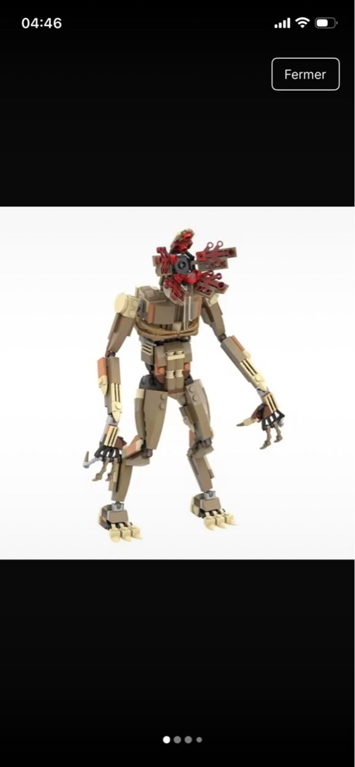 Demogorgon Stranger Things type lego XXL - photo numéro 2