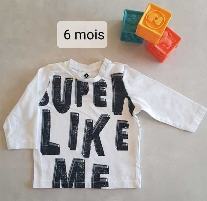 T-shirt 6 mois