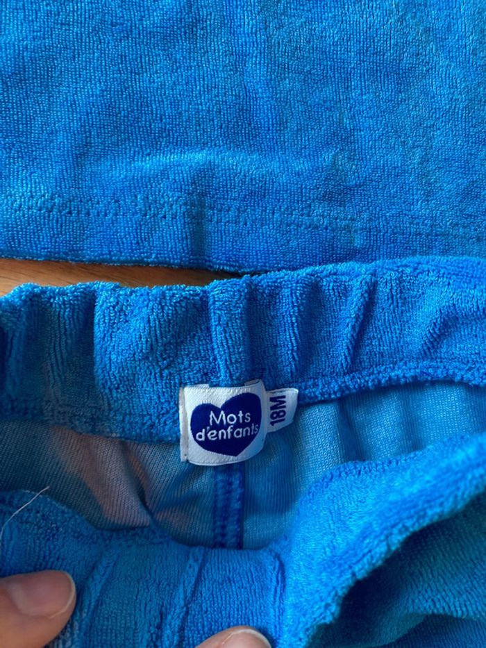 Ensemble éponge bleu 18 mois - photo numéro 2
