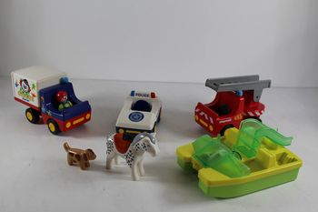 Playmobil 1 2 3 Lot de véhicules