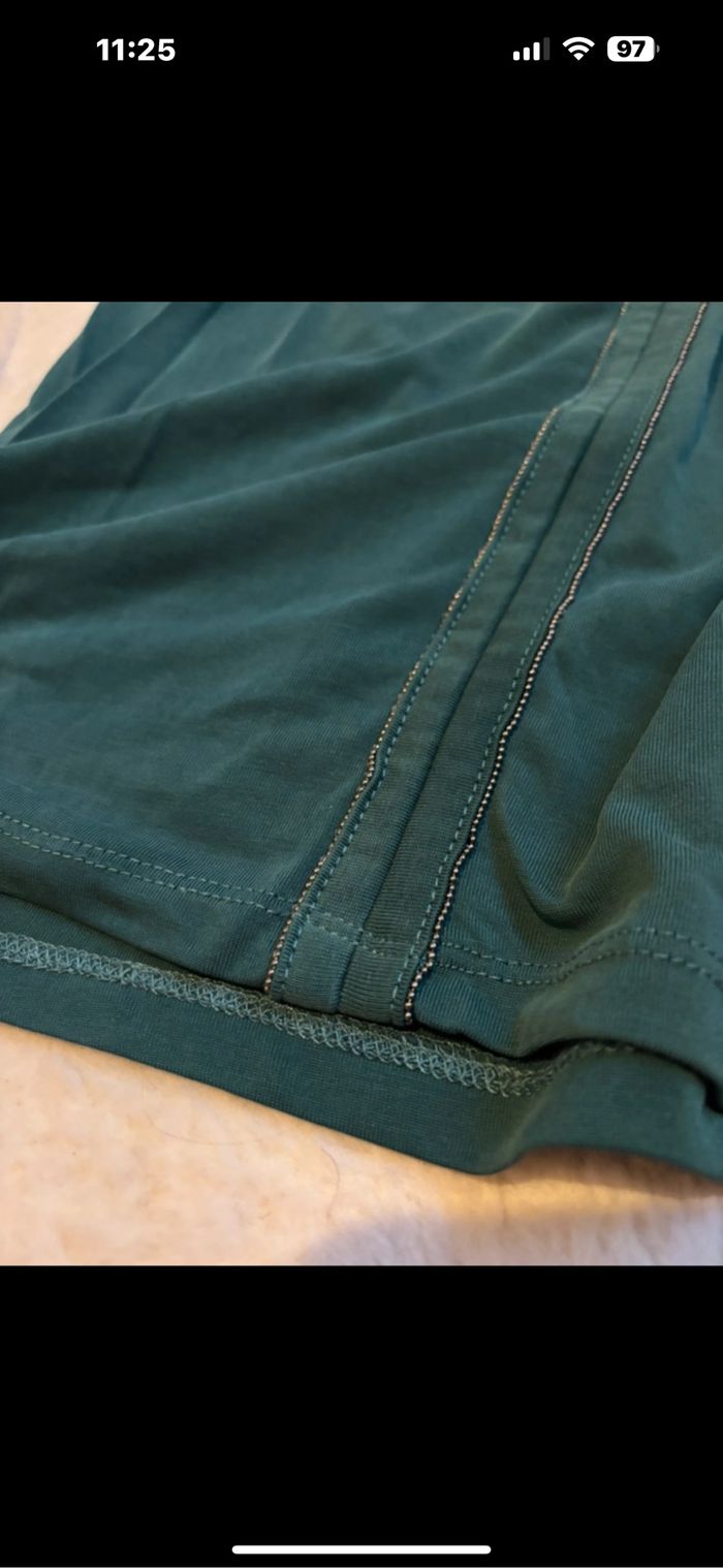 tee shirt bleu - photo numéro 2