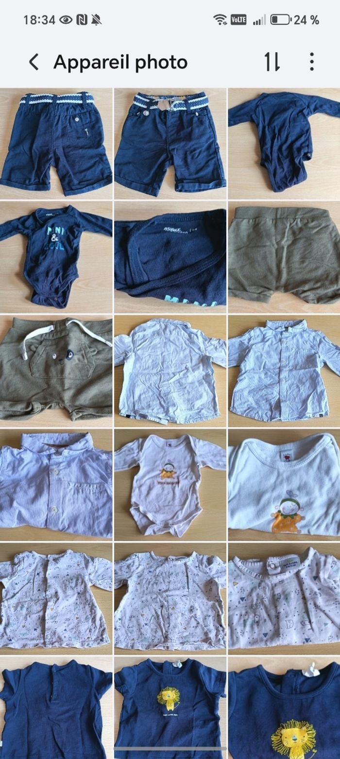 Lot vêtements garçon 9 mois - photo numéro 10
