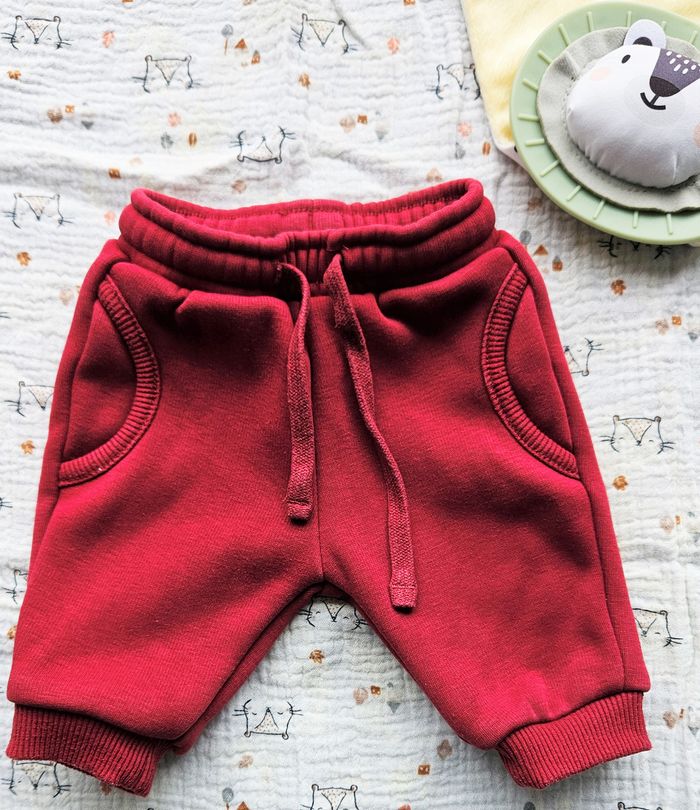 Lot de 2 jogging Rouge et Vert Kiabi - photo numéro 2