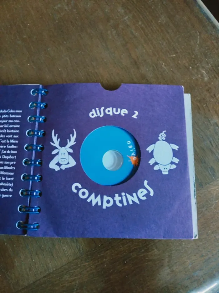 Livre de chansons et comptines avec 3 CD - photo numéro 6