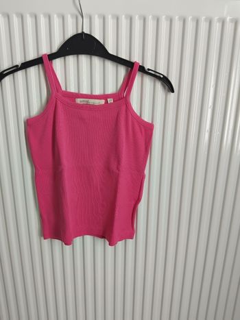 Débardeur ou top fille 5 ans rose