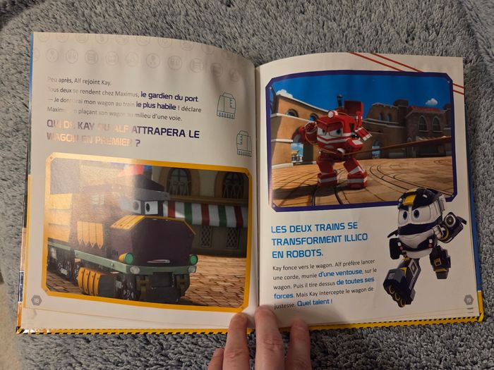 Livre Robot trains - photo numéro 5