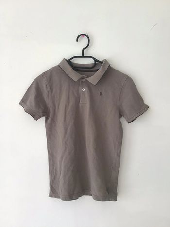 Polo couleur beige taille 12 ans marque Okaïdi (0224)