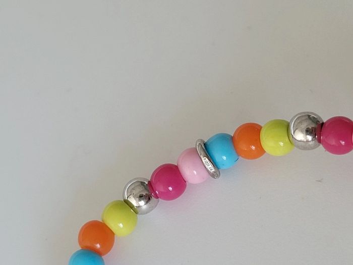 Bracelet enfant argent 925 et perles - photo numéro 6