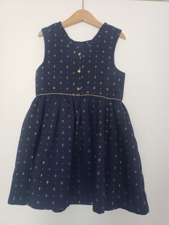 Robe fête fille sergent major 7 ans comme neuf - photo numéro 3