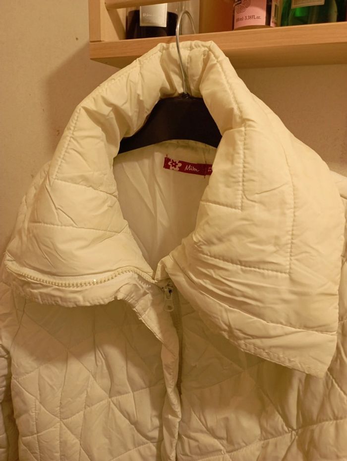 Parka doudoune blanche - photo numéro 4