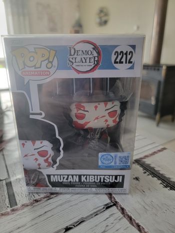 Pop Muzan ensanglanté Demon Slayer + Protector 