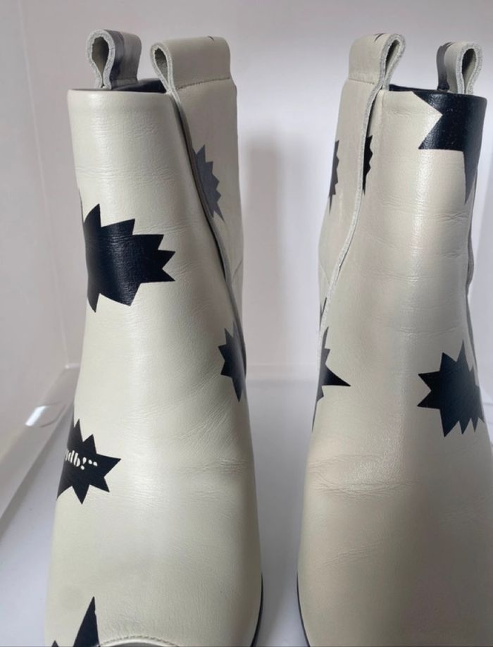 Boots open Toe cuir Golden goose Nui - photo numéro 4