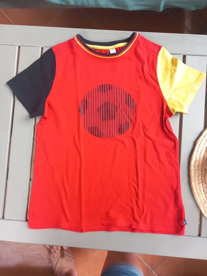 T-shirt foot Belgique