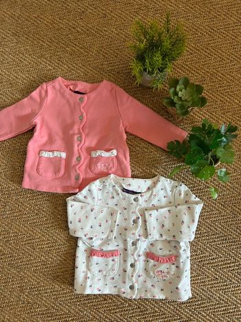 Lot de 2 vestes 6 mois Sergent Major