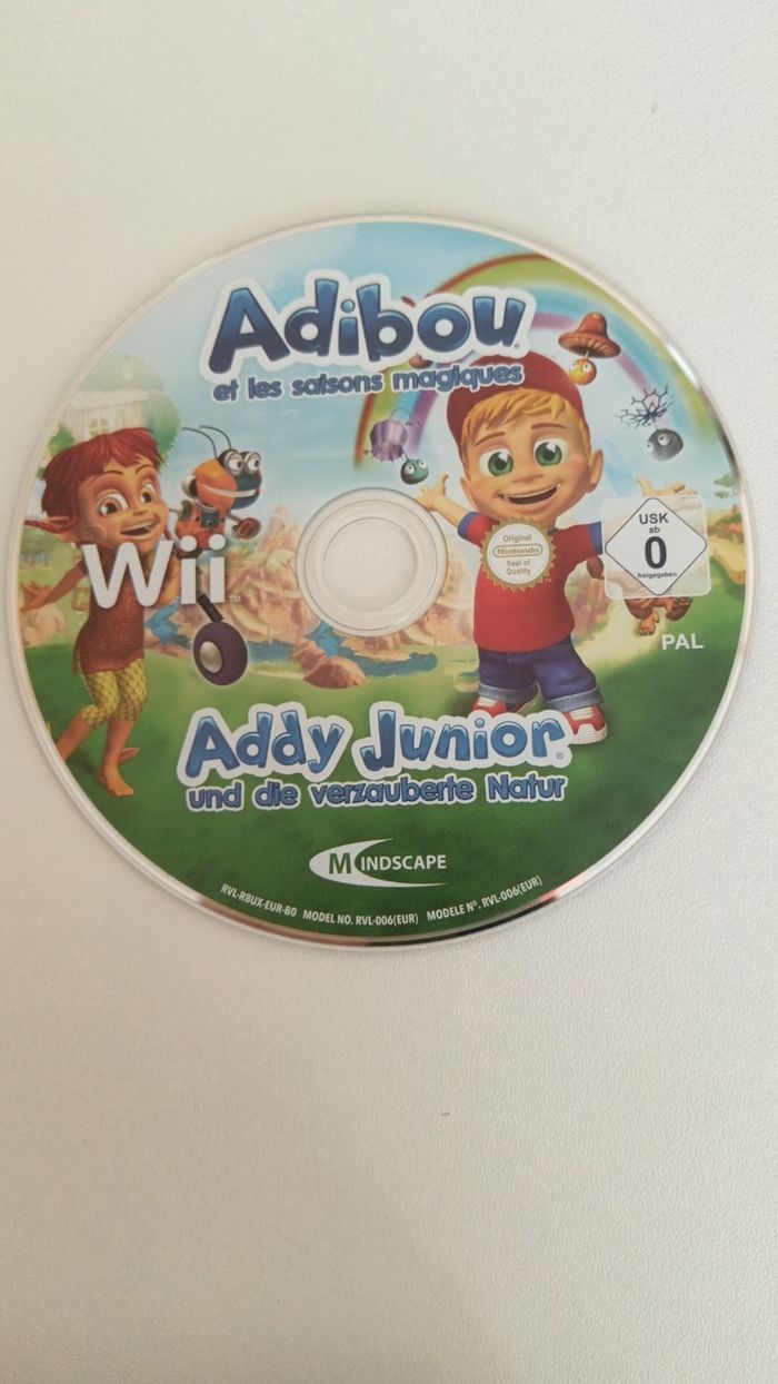 Jeux Wii Adibou