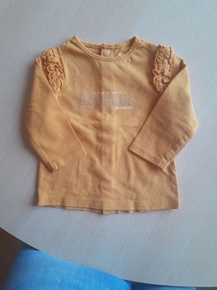 Tee-shirt manches longues 3 mois