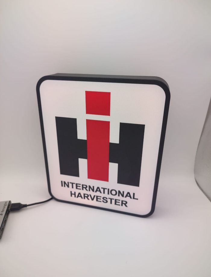 Lampe lumineuse à led case IH - photo numéro 2